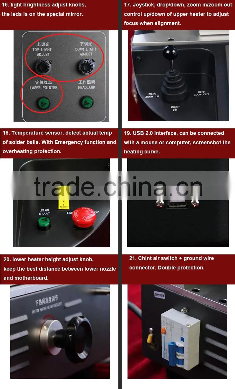 Motherboard repair machine motherboard chip soldering or desoldering bga desoldering kit DH-A2