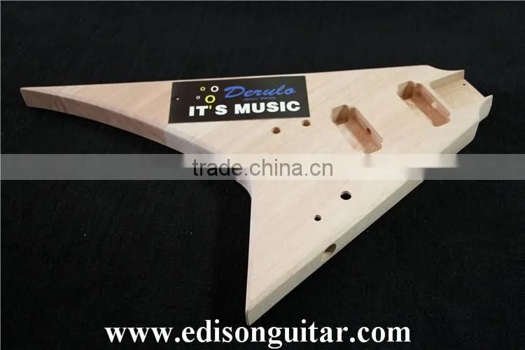 DIY Electric Guitar Kits Solid mahogany body Bolt On MX-013