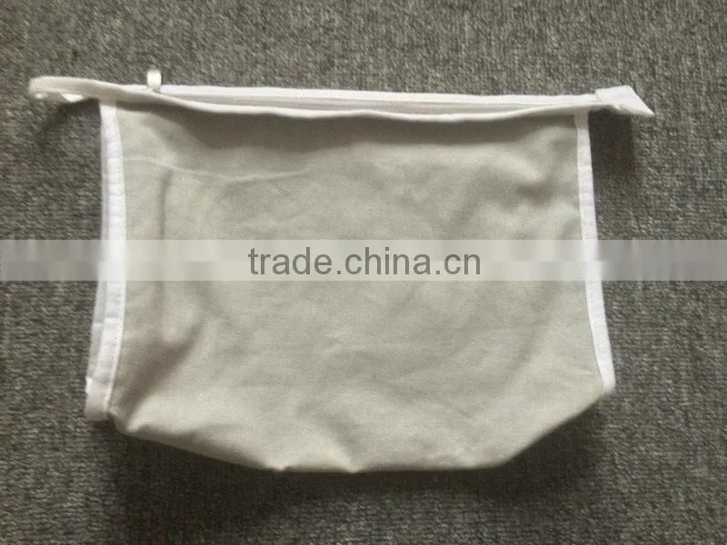 printed promotional cotton fabric cosmetic bag with handle