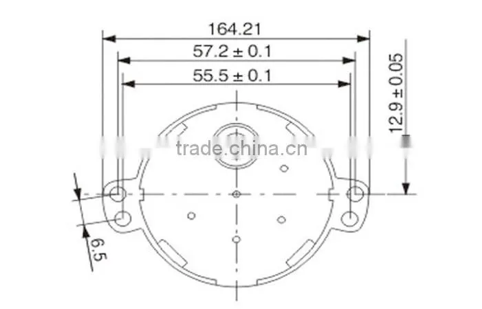 hot selling low price China biggest manufacturer 50TYZ(line style) ac micro synchronous motor 120v 220v for stage light