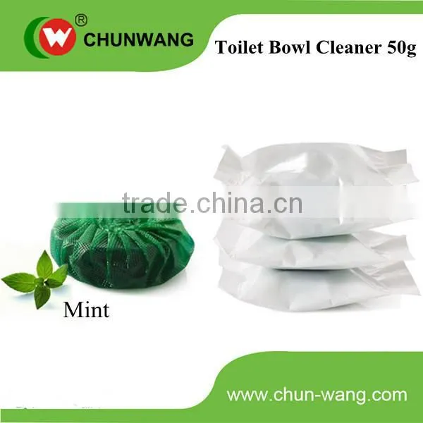 50g Blue Bubble Toilet Bowl Cleaner Block