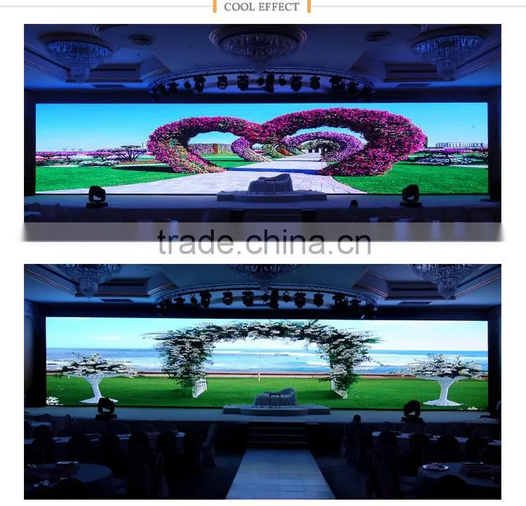 2015 new offer portable good durablity indoor video led display customized