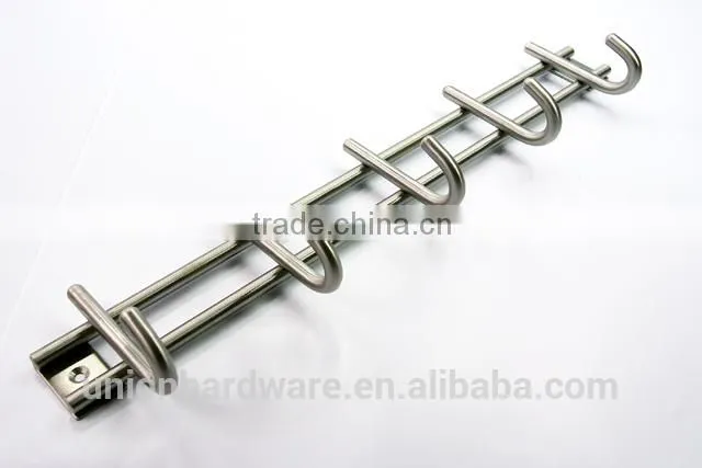 Wholesale modern stainless steel coat hook,metal wall hook,wall mounted hook