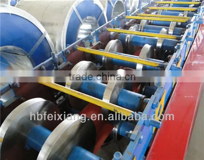 automatic ridge cap tile roll forming machine