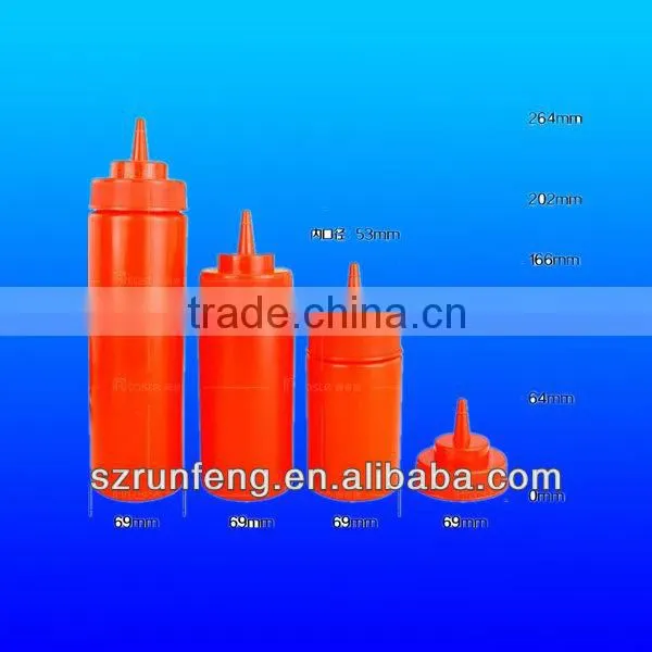 Plastic Sauce Bottle With Different Size Available