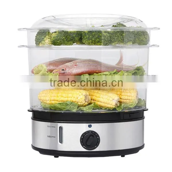 9L stainless steel food steamer