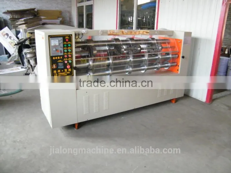 BFY Corrugated Box Thin Blade Slitter Scorer Machine