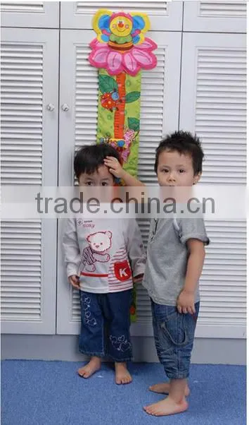 Direct Manufacturer High Quality Baby Growth Bee Plush Height Charts,kids height growth chart