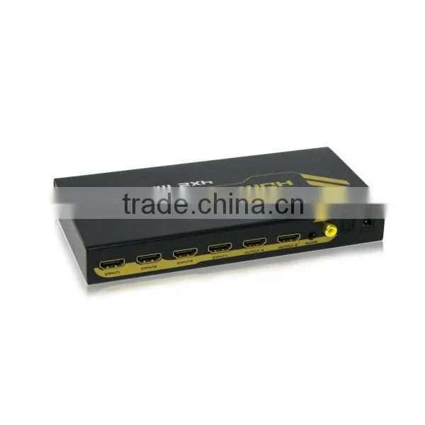 4x2 HDMI Video Matrix With Audio 1080p Support 1.3b HDMI Matrix Switch 4X2