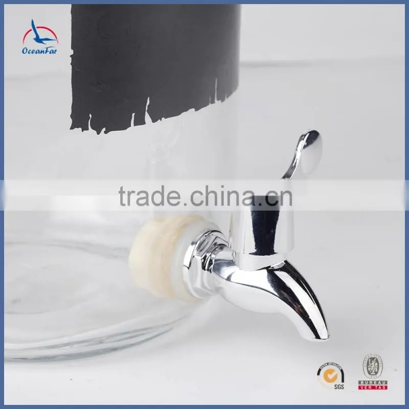 Wholesale Glass Beverage Dispenser Hot Selling Glass Juice Dispenser with Tap