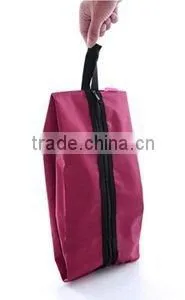 Hot Pink Color Waterproof Sport Shoe Bag