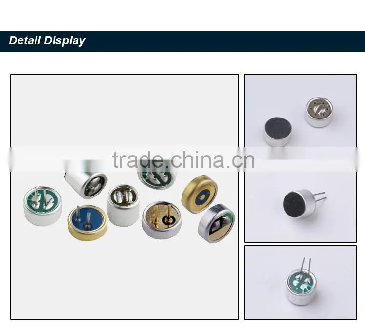 FB-4015P Anti-interference capacitive Electret Condenser Microphone with pins (FBELE)