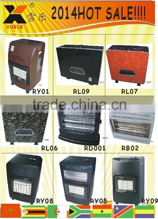2014 new design floor standing gas heater with high qualityCE RL04