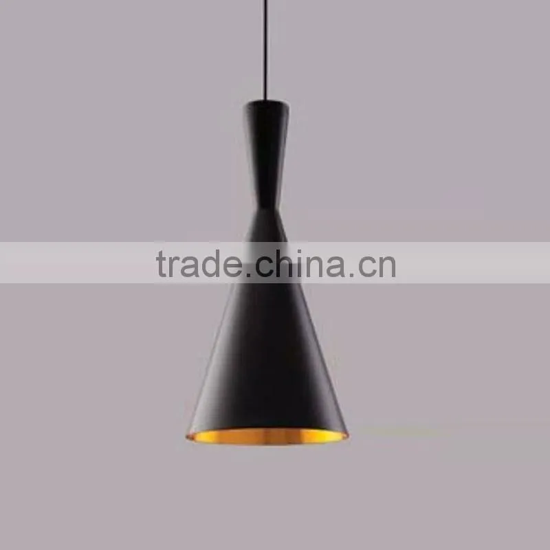 modern design antique dinner lamp black aluminum pendant lighting