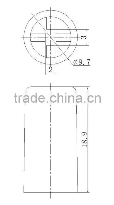 SC313 mini round Push button switch cap