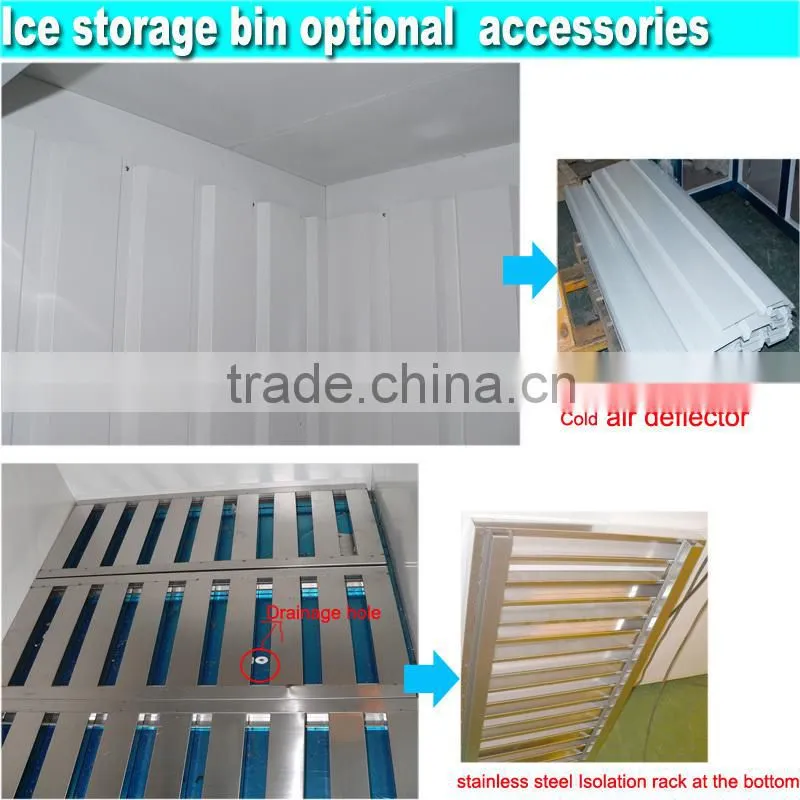 Ice merchandiser of 100 bags ice capacity