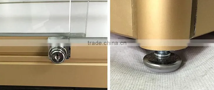 Jewelry/mobile counter display case /showcase size Customized