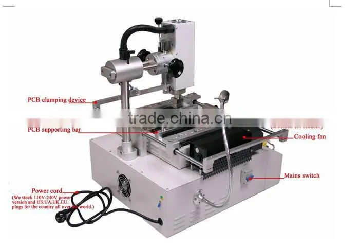 Hot air bga rework station smd soldering machine Shuttle Star SP360C