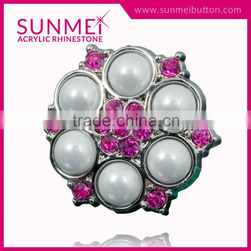 For Sale Shank Style Large Rhinestone Buttons for Hand Craft