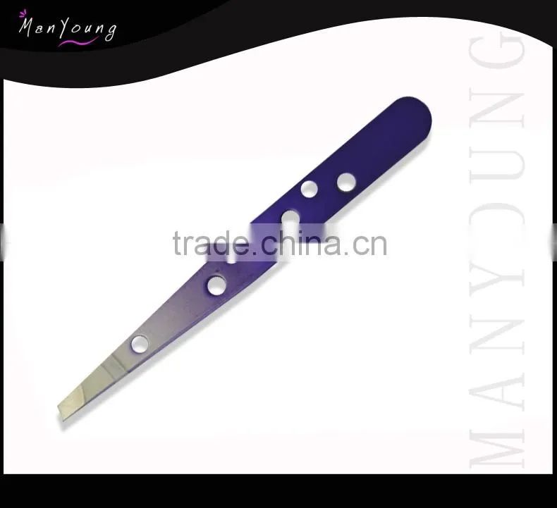 Professional colorful eyelash tweezer for eyelash extension