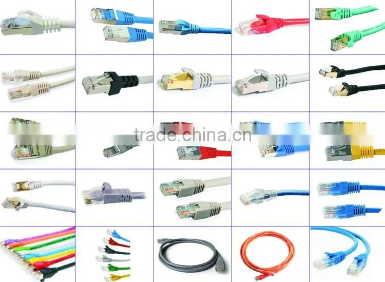 high quality Factory price Bare copper/CCA/CCAG 3m cat6 lan cable