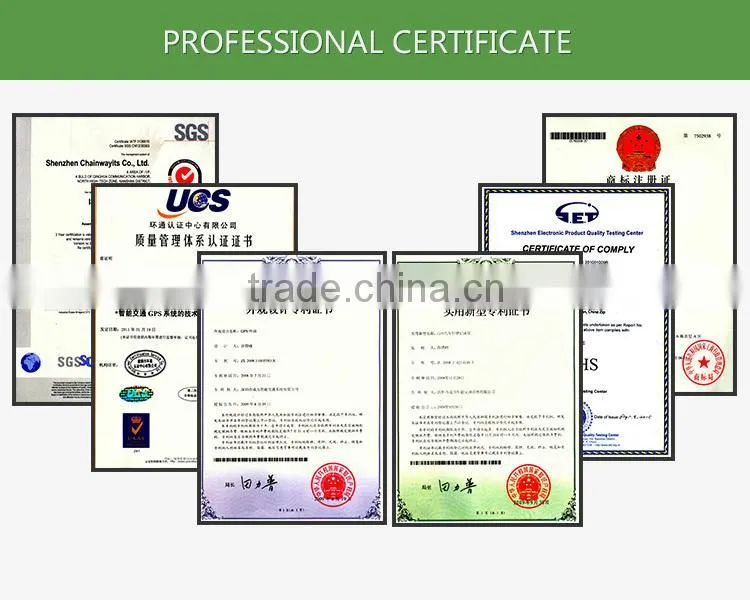 portable GPS tracker and mobile with big TFT screen