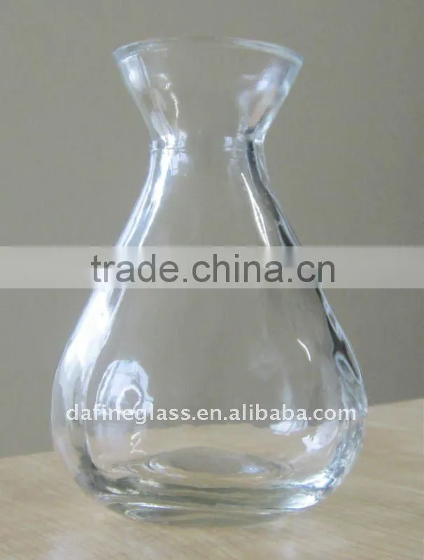mini clear glass cup bottle