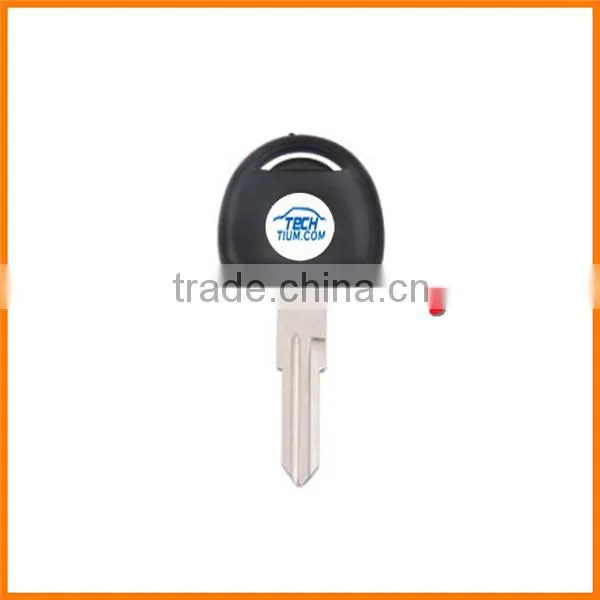 Plastic case emergency sub key for Chevrolet emergency duplicate spare key(can't put transponder chip inside)