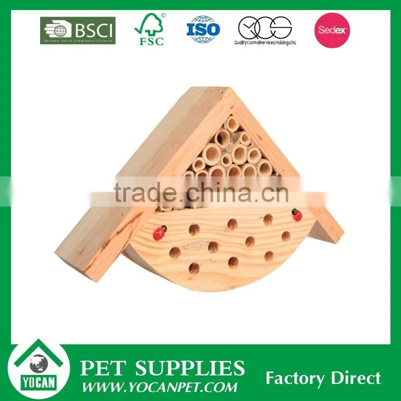 insect house hotel bee hive box