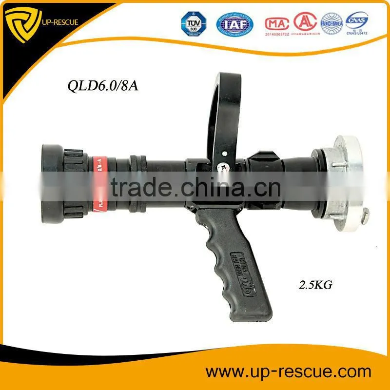 Emergency rescue tools water jet hose nozzle En standard 2.5'' fire nozzle