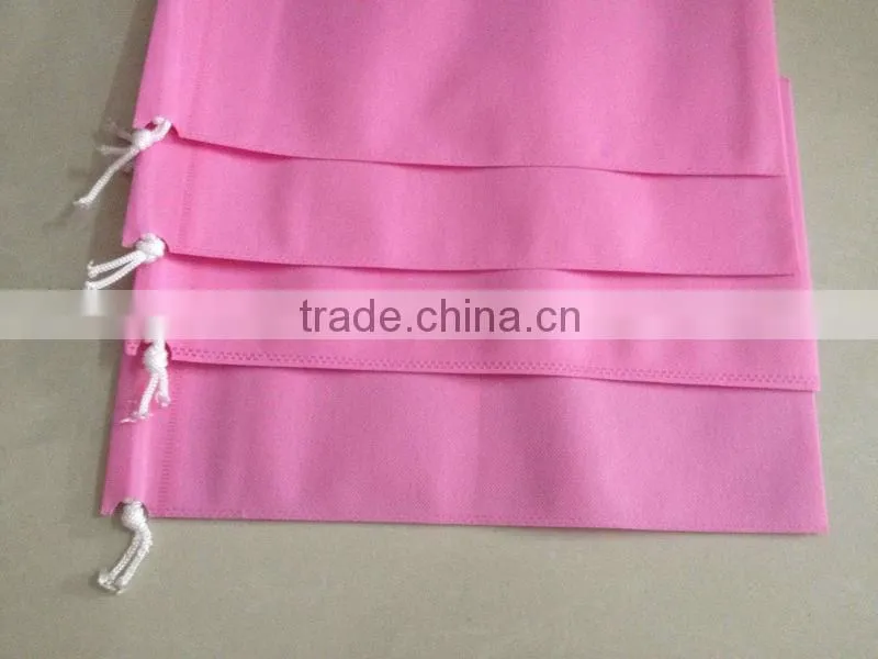 Ultrasonically welded non-woven shoes bags