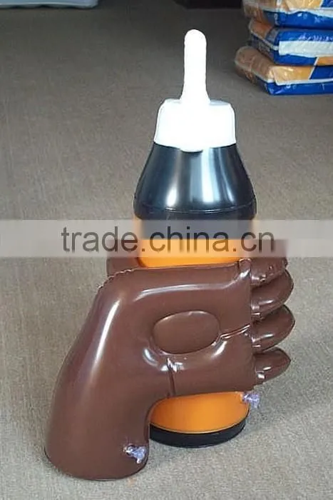 high quality printed inflatable bottle, giant PVC inflatable wine bottle for advertising