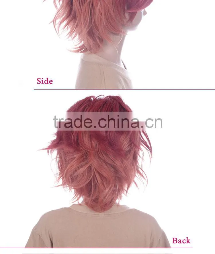 High Density Top Quality High Temperature Fiber wig wefts cosplay