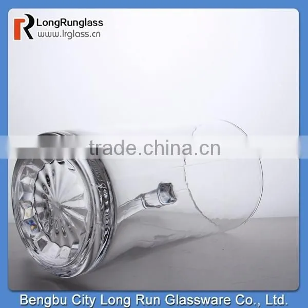 LongRun 1.5L big capacity beer glassware with handle factory supply