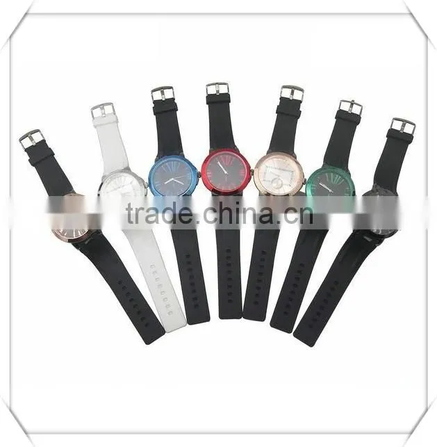 Top Fashion High Quality Japan Movt Quartz Mens Sports Watch Silicone Strap Watch Sports men's watches