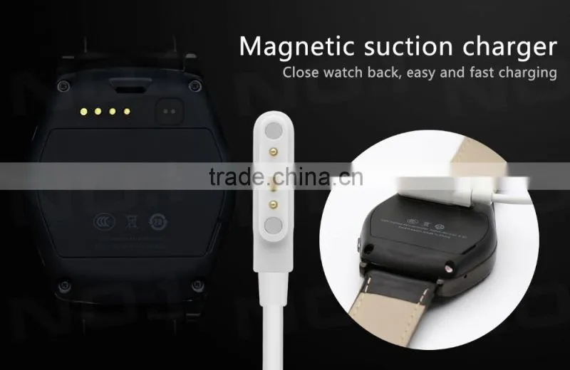 NO.1 G4 1.2 inch Round Dial Smartwatch Phone MTK6261 IPS Screen Pedometer Sedentary Reminder Heart Rate Monitor Bluetooth 3.0