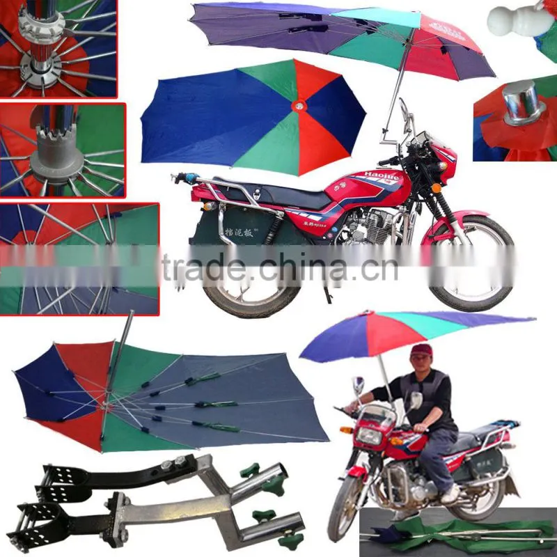 2015 cheap newest bracket wholesale motorcycle umbrella
