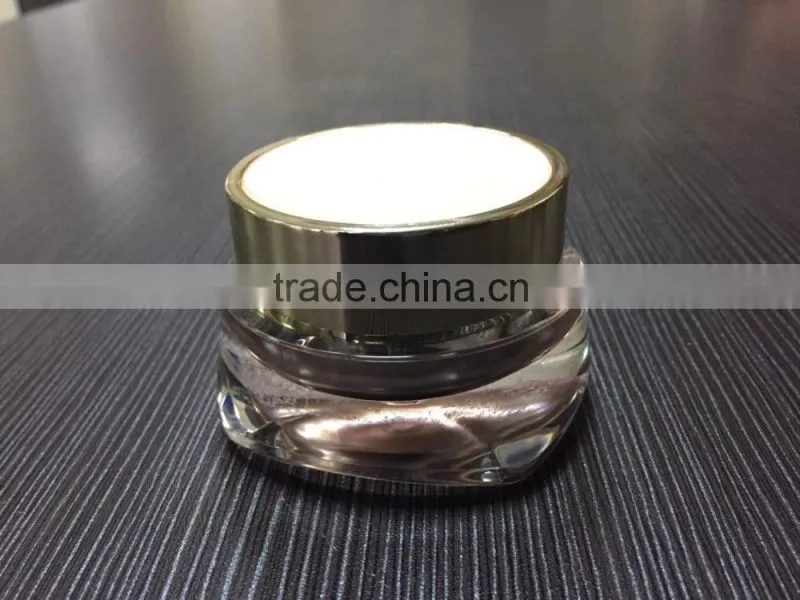 alibaba supplier high quality cosmetic acrylic jars and lids