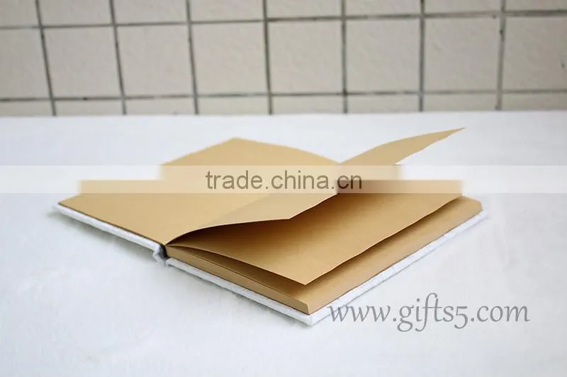 Unique design wedding record memories guest book with photo frame you can put photo in the cover