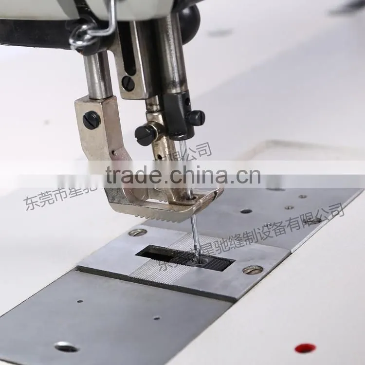 industrial sewing machine for tents making top and bottom feed 243