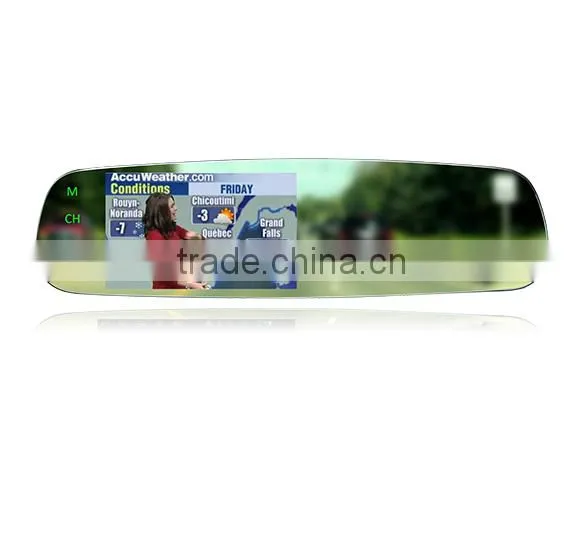 4.3 inch car frameless digital rearview camera mirror monitor