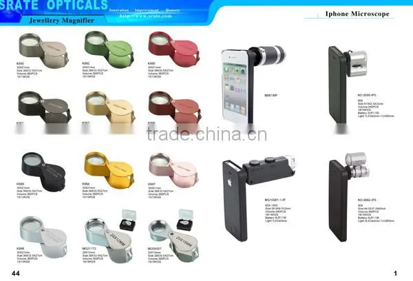 MG55367-C Zinc Alloy Diamond Loupe