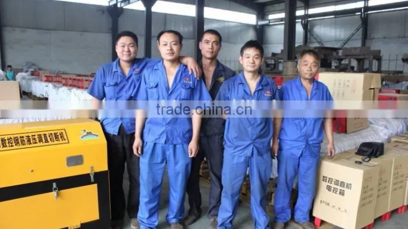 Steel Bar Straightening And Cutting Machine