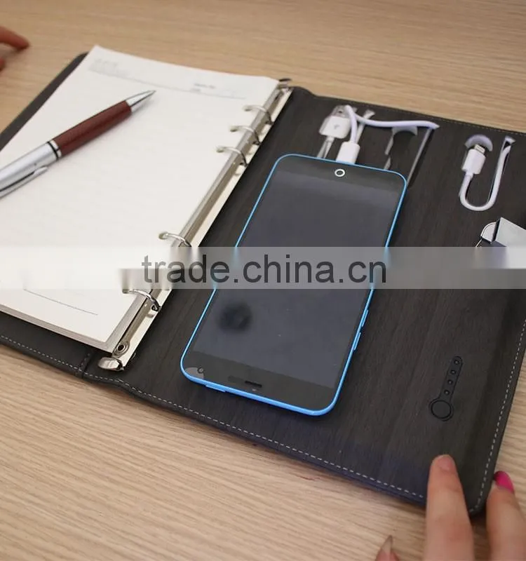 Plaro business charger flash drives notepad notebook covers
