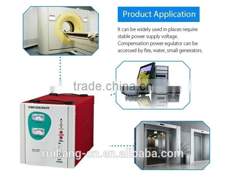 High/low voltage protection 110v ac stabilizer 3000va voltage regulator