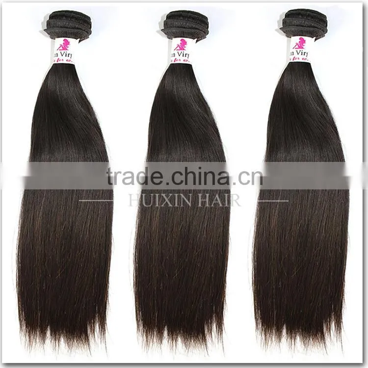 100% Remy Double Drawn Brazilian Human Hair Extensions virgin asian hair weave