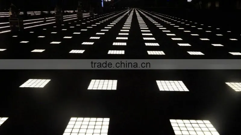 3 year warranty IP67 outdoor led brick light ,glass led brick uplight for floor