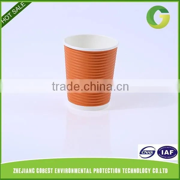 Gobest China Wholesale High Quality Ripple Wall Paper Cup