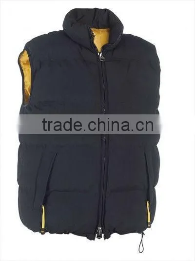 2013 Fashion softshell microfiber padding vest
