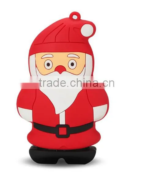 Christmas Gift Power Bank PVC/Silicon Customized Shaped Power Banks/Charger